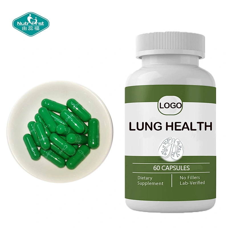 Customized Top Grade Healthy Breathing Supplement Vitamin C K2 Plant Extracts Vegan Capsule