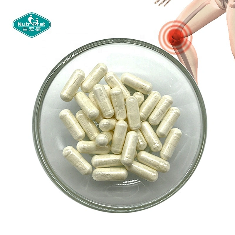 Nutrifirst White Label Sport Supplement Glucosamine Chondroitin Turmeric MSM Capsules for Knee Joint Support