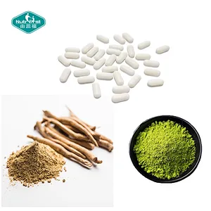 Nutrifirst Personalización personalizada OEM Ashwagandha y L-teanina Tabletas mejoradas para aliviar el estrés y el enfoque mental
