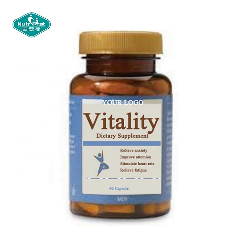 Energy Providing Supplement Multi Vitamin Mineral Herbs Extract Pills Vitality Tablets for Enhancing Energy