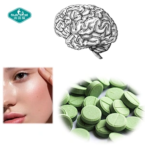 Hot Selling Immune Health Skincare Detoxification Supplement Luteolin Rutin Multivitamin Orange Flavor Tablet
