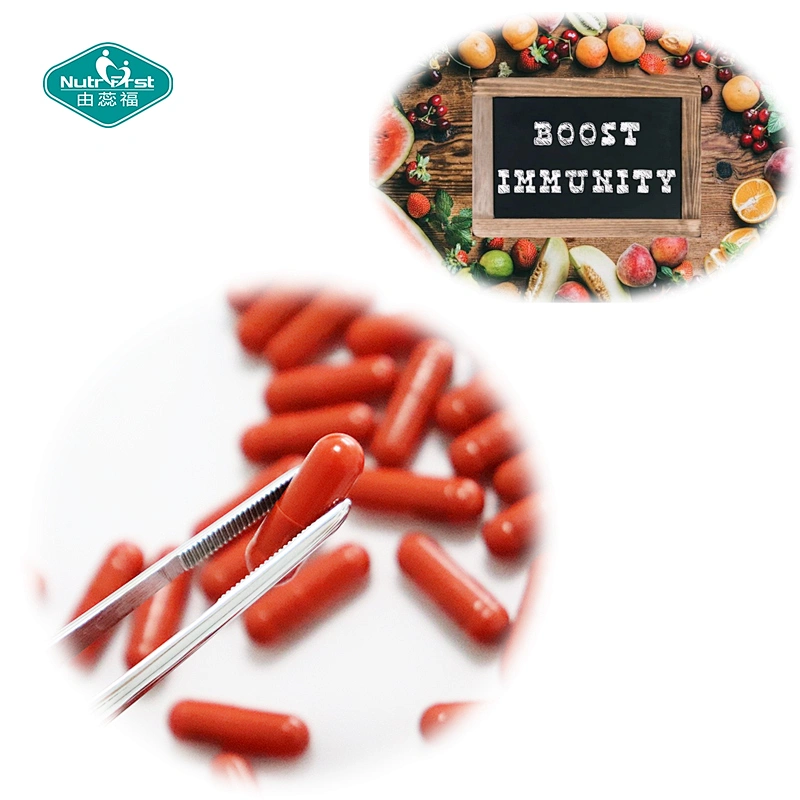 Health Food Supplement Raw Material Strong Immune System Red Korean Panax Ginseng Vegan Capsule
