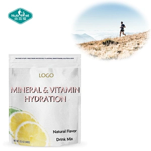 Gluten-free Sport Exercise Supplement Hydration Electrolytes Water Replenish Multivitamin Magnesium Calcium Drink Powder