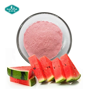 Extracto de fruta Fabricante profesional 100% Pure Frozen-Dry Extracto de fruta de sandía Polvo de bebida instantánea
