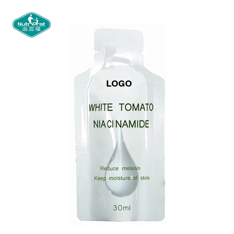 OEM Private Label Skin Health White Tomato Niacinamide EGCG Vitamin C Citrine Pleurotus Extract Drink Liquid