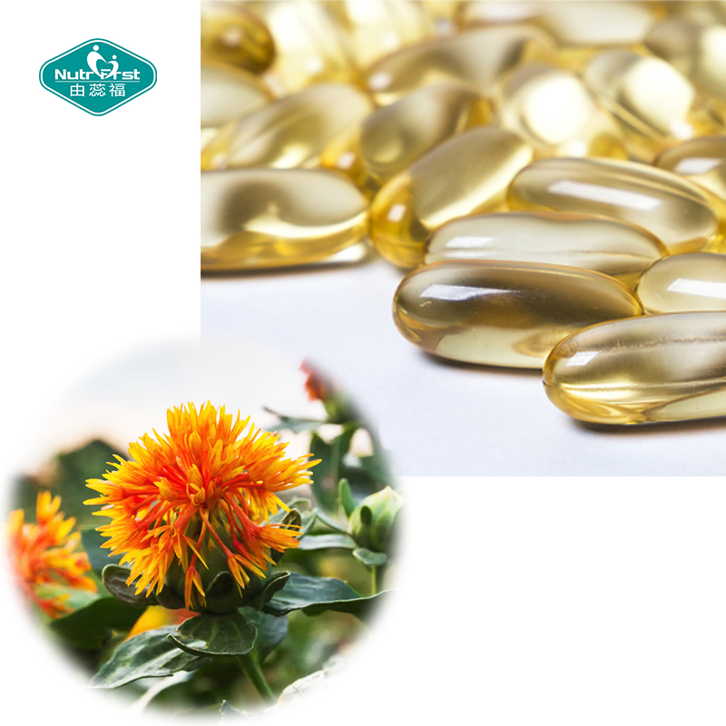 Health Weight Management Safflower Oil Conjugated Linoleic Acid CLA Omega-6 Fatty Acid Softgel in Bulk