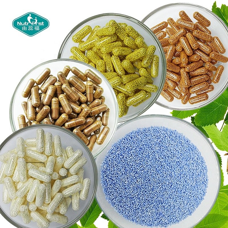 Customize Formula Vit C Beadlets Sustained Timed Slow Release Vitamin C Rosehip Capsules Granular Microcapsules