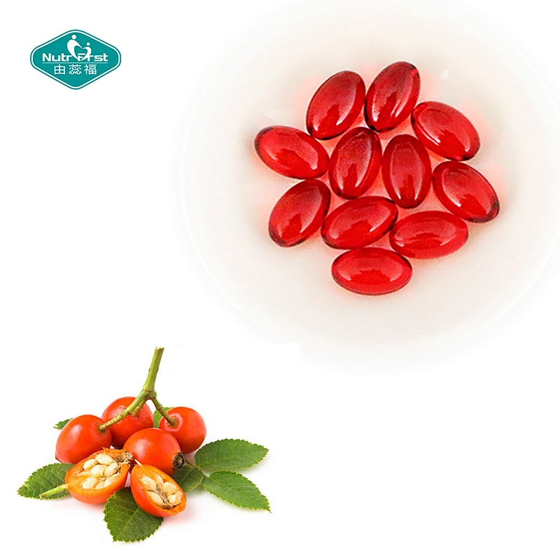OEM Natrual Health Supplement Ultimate Rosehip Fruit Oil Softgel for Skin Eye Health