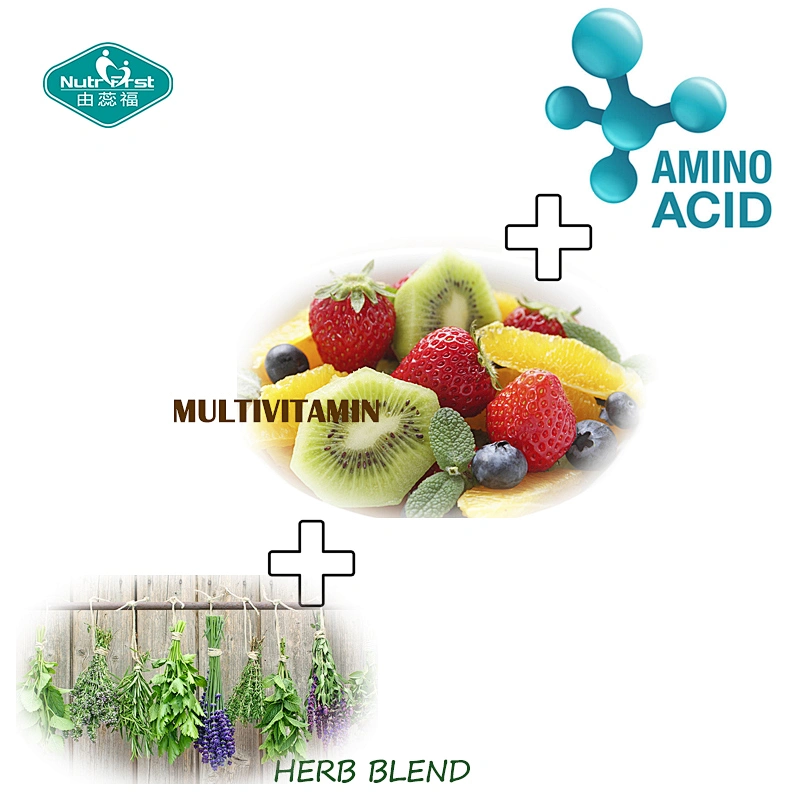 Nutrifirst Immunity Vitality Booster Multivitamin Amino Acids Carotenoids Herb Extract Tablet Supplement in Bulk