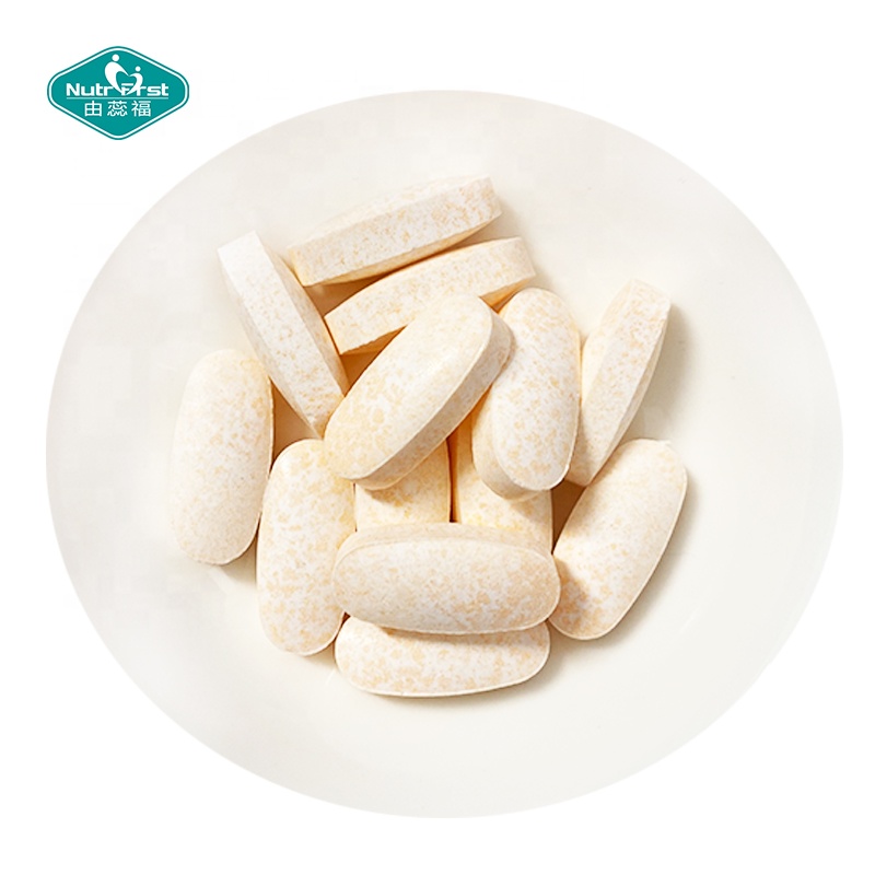 La nutrición modifica las tabletas masticables de la vitamina para requisitos particulares de la vitamina C de las píldoras masticables anaranjadas del sabor de la fórmula para el refuerzo del sistema inmunológico