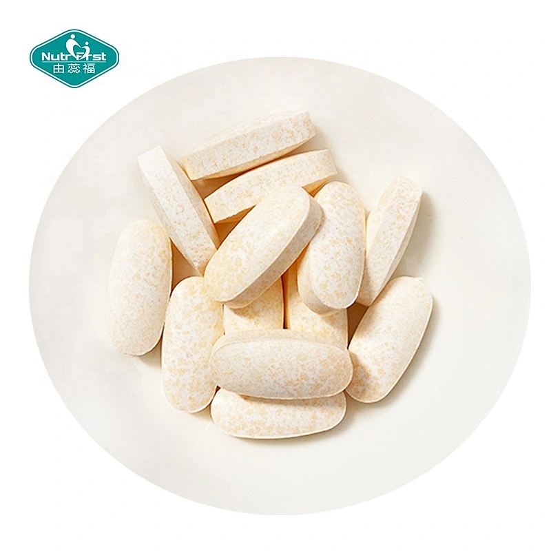 La nutrición modifica las tabletas masticables de la vitamina para requisitos particulares de la vitamina C de las píldoras masticables anaranjadas del sabor de la fórmula para el refuerzo del sistema inmunológico