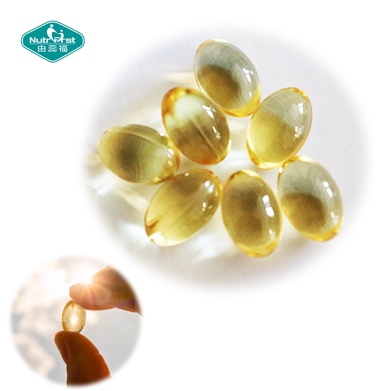 Vitamin Supplement High Quality Bone Health 5000IU Vitamin D3 Softgel Capsule for Calcium Supplements