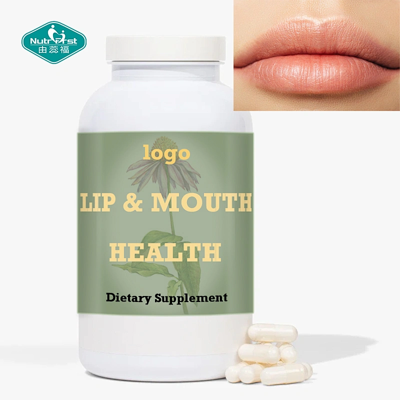 La mejor elección de minerales multivitamínicos personalizados, lisina, equinácea, cápsulas veganas para la salud de los labios y la boca