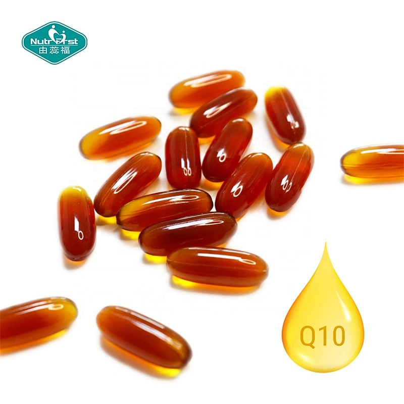 Suplemento de formulación a medida a base de hierbas OEM CoQ10 Red Yeast Rice Power Coenzyme Q 10 Softgel Capsule Q10