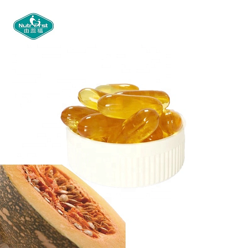 Suplemento para el sistema genital masculino Extracto de aceite de semilla de calabaza Cápsulas blandas de protección de la glándula prostática a base de hierbas personalizadas