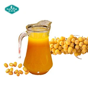 Extracto de polvo de fruta de espino cerval de mar orgánico de grado alimenticio al por mayor, extracción de aceite de espino cerval de mar soluble en agua a granel