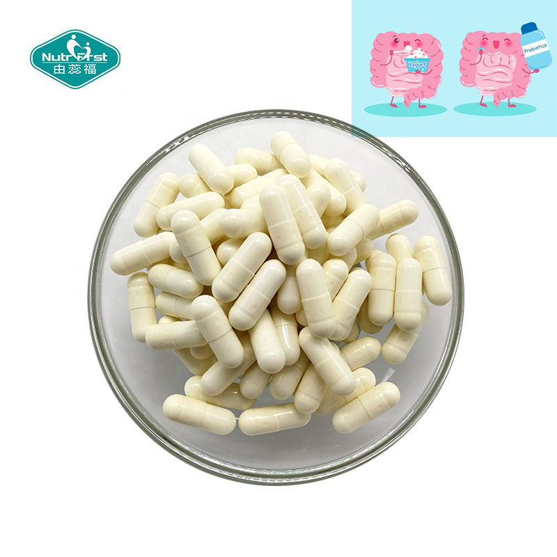 Bespoke Formulation Probiotic Pill 5 Billion CFU Multi-strains Prebiotic Blend Capsules