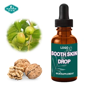Nutrifirst Dietary Supplement Skincare Aloe Vera Tocopheryl Acetate Walnut Liquid Drop for Skin Hydrated