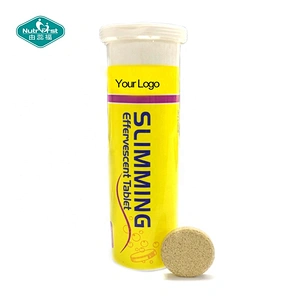 Nutrifirst Fat Burning Herbal Complex Slimming Lotus Leaf Alisma Extract L-carnitine Effervescent Tablet