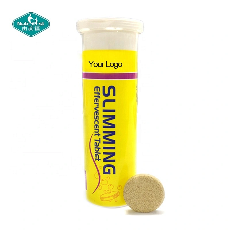Nutrifirst Fat Burning Herbal Complex Slimming Lotus Leaf Alisma Extract L-carnitine Effervescent Tablet
