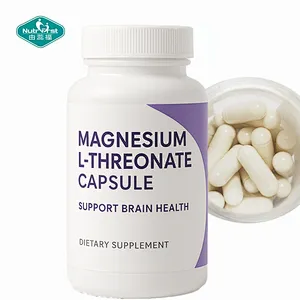 Nutrifirst OEM Suplemento para la salud cerebral Cápsulas de L-treonato de magnesio de marca privada para el enfoque congitivo y la claridad mental