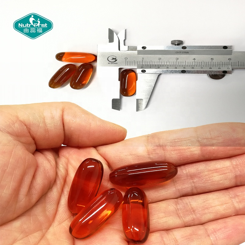 Fórmula personalizada Nutrifirst, cápsulas blandas de complejo de vitamina E de lecitina de soja a granel, 1200 mg, embalaje a medida