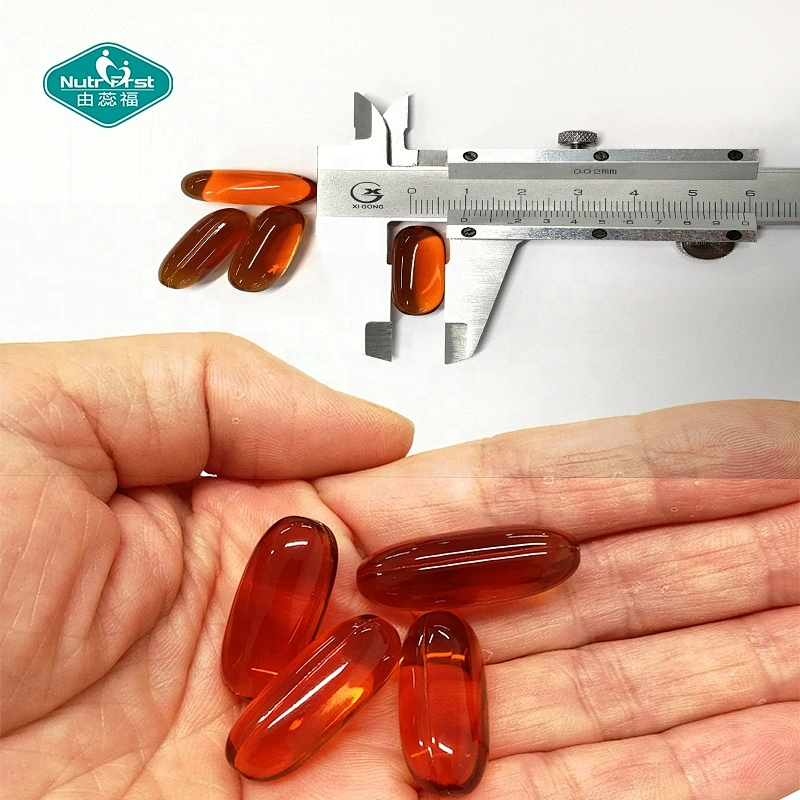 Fórmula personalizada Nutrifirst, cápsulas blandas de complejo de vitamina E de lecitina de soja a granel, 1200 mg, embalaje a medida