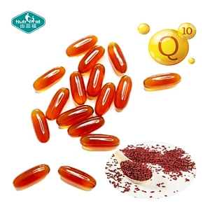 Suplemento de formulación a medida a base de hierbas OEM CoQ10 Red Yeast Rice Power Coenzyme Q 10 Softgel Capsule Q10