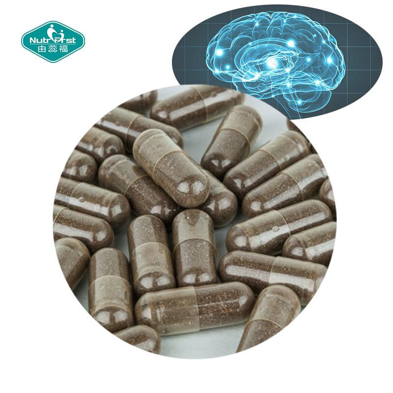 Potenciador vendedor caliente de Nootropics de la cápsula del bitartrato de DMAE del extracto de Bacopa Monnieri de la formulación herbaria del Amazonas