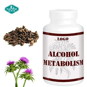 Nutrifirst Alcohol Metabolism Vitamins Clove Chlorophyllin Trans-resveratrol Vegan Capsule for Alcohol Metabolism