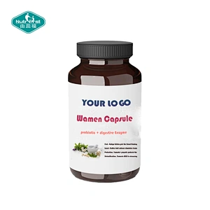 OEM Womens Digestive Enzyme Probiotics Supplement Capsule Support for Female Digestion and Urinary Health