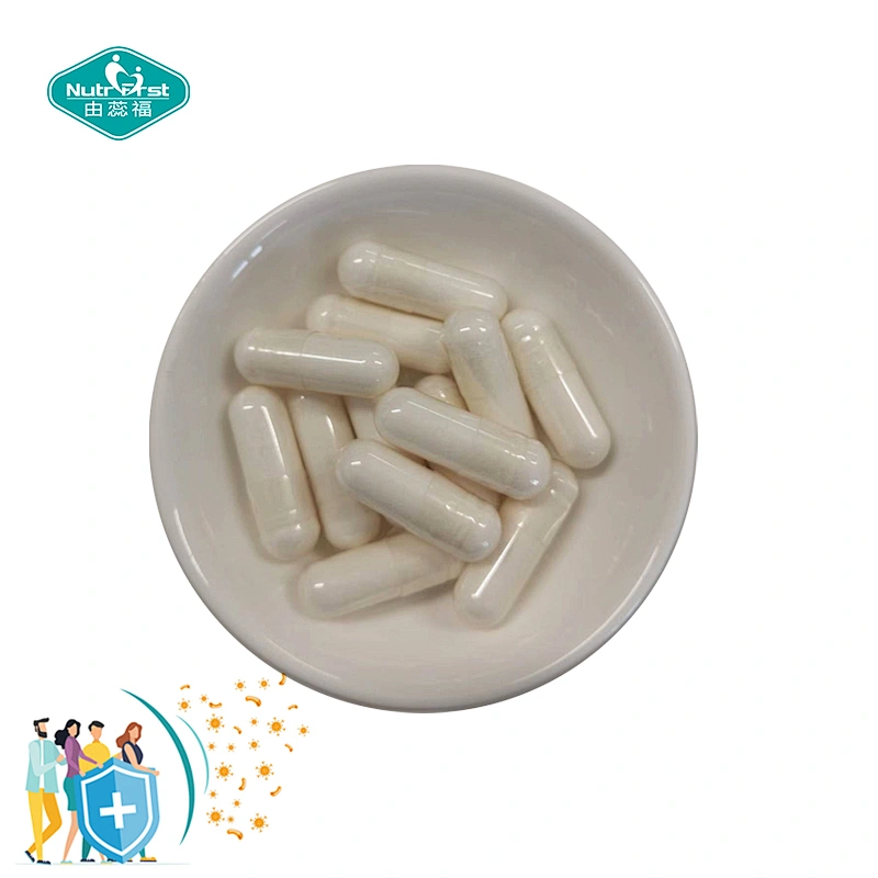 Oregano Oil Powder Bee Propolis Olive Leaf Red Marine Algae Self Heal Extract Immune Complex Capsule with L- Lysine