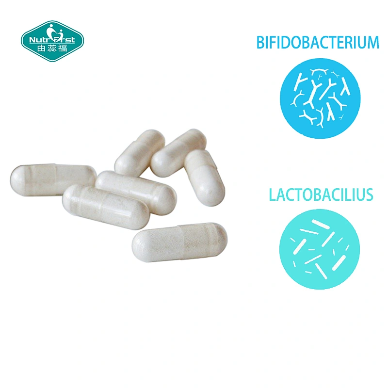 Digestive System Probiotics Supplements 20 Billion CFU Multi-strains Probiotics Capsule with Vitamin C D Zinc