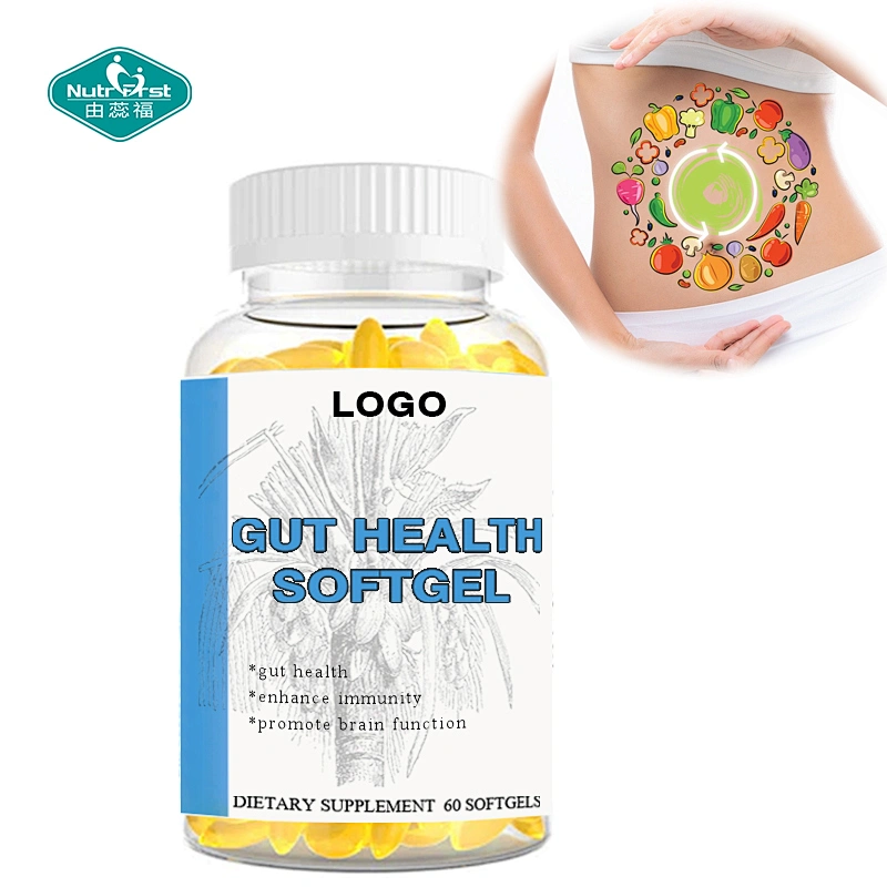 Bespoke Packing Advanced Formula Gut Health Probiotic Blend Flaxseed Oil Softgel for Immune Support
