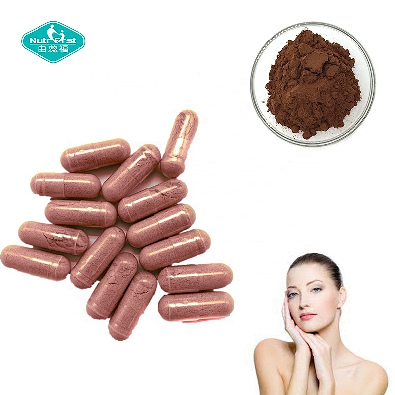 Proveedores chinos Suplementos antioxidantes antienvejecimiento Extracto de semilla de uva orgánica Cápsulas para blanquear la piel