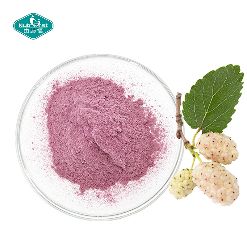 Polvo de bebida instantánea de jugo de extracto de fruta de morera secado por aspersión personalizado personalizado con embalaje a medida