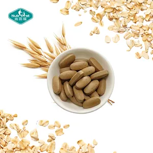 Nutrifirst Oat Bran Tablets Promotes Healthy Digestion Beneficial for Overall Metabolic Health Dietary Supplement in Bulk