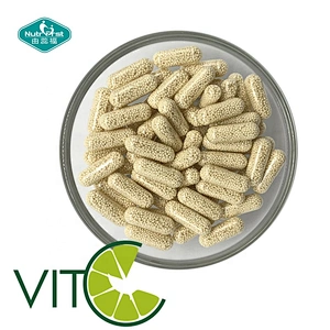 Private Label Pellets Supplement Time Sustained Released C Vitamin C Granule Beadlets Capsule