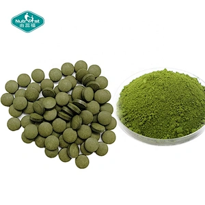 OEM ODM Organic Chlorophyll Vegan Protein Green Superfood Algae Pill Spirulina Chlorella Tablets in Bulk
