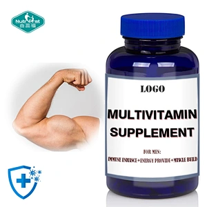 Nutrifirst OEM Fórmula avanzada Suplemento diario Salud masculina Tabletas multivitamínicas a granel