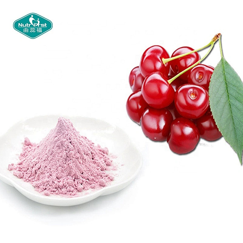 Nutrifirst Factory Custom 100% Organic Acerola Cherry Fruir Extract V Powder VC 17% 20% 25% 34%