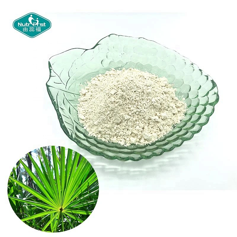 Venta al por mayor suplementos de extracto de hierbas ácido graso de palma 100% polvo de extracto de fruta de palma enana americana a granel