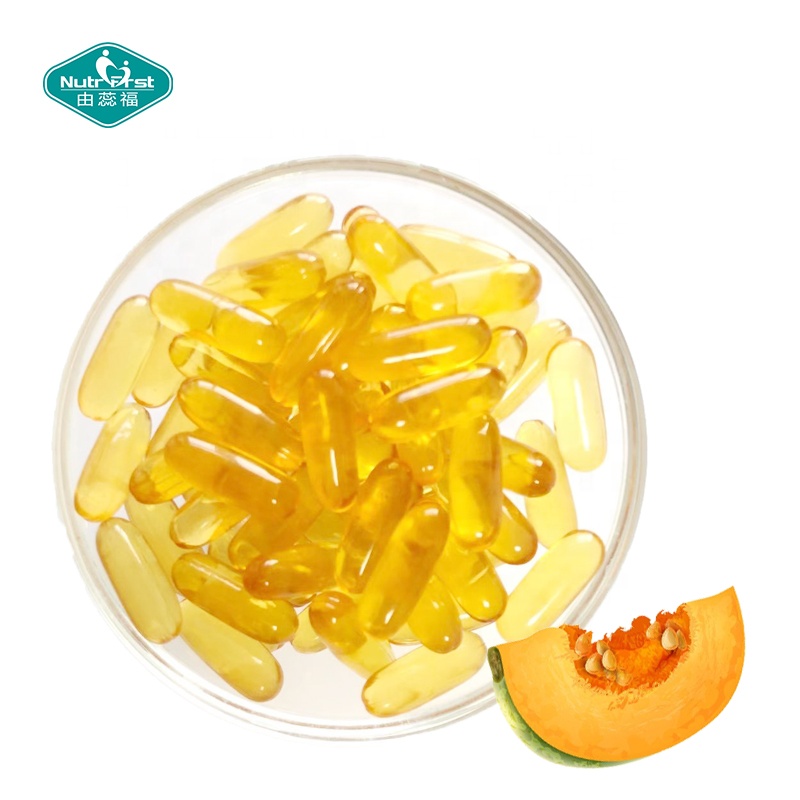Suplemento para el sistema genital masculino Extracto de aceite de semilla de calabaza Cápsulas blandas de protección de la glándula prostática a base de hierbas personalizadas
