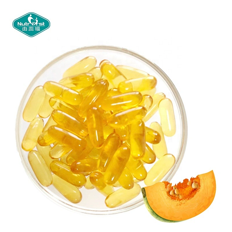 Customized Male Genital System Herbal Supplement Pumpkin Seed Oil Extract Softgels for Support Prostate Health