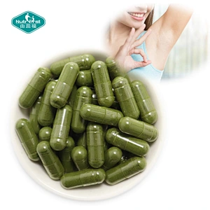 Private Label Customized Ultimate Sodium Copper Chlorophyll Vegan Capsules Absorption Easily for Blood Cleaning