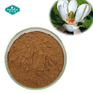 Suplementos de hierbas Nutrifirst Honokiol Magnolol Officinalis Ronchn Polvo 95% 98% Extracto de corteza de magnolia