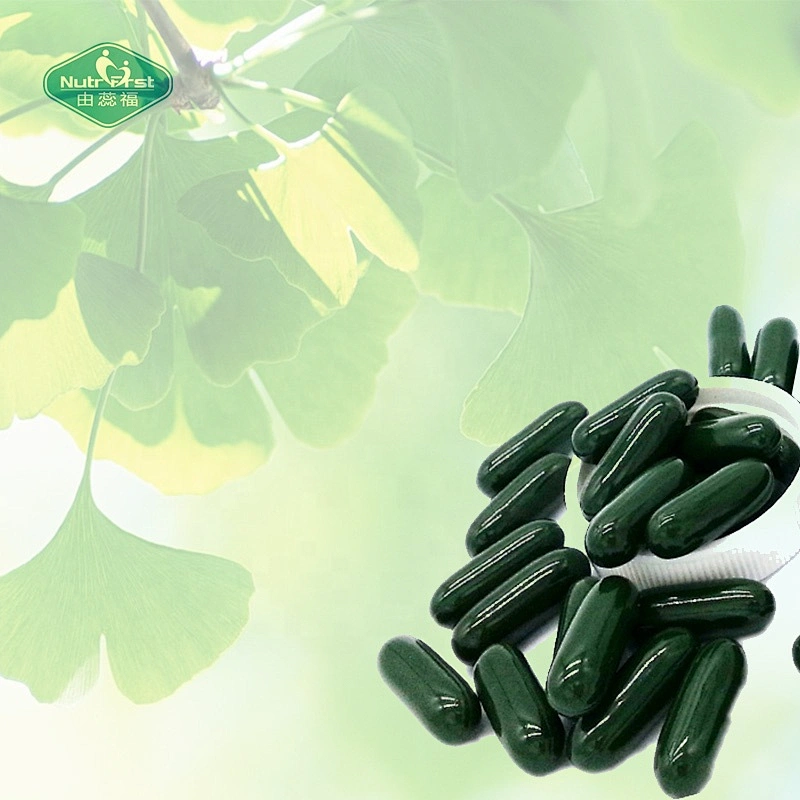OEM Customized Formula Ginkgo Biloba & Magnesium Softgel Capsules Private Label Herbal Supplements for Memory Enhancement