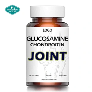 Suplemento para articulaciones Extracto de hierbas personalizado Glucosamina Condroitina MSM Cápsulas veganas para la salud de las articulaciones