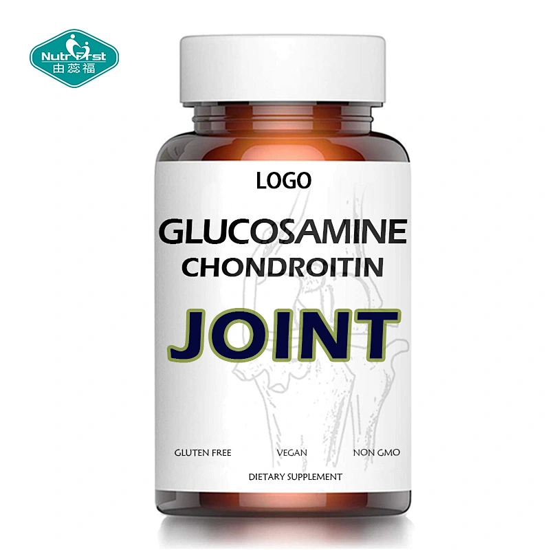 Suplemento para articulaciones Extracto de hierbas personalizado Glucosamina Condroitina MSM Cápsulas veganas para la salud de las articulaciones