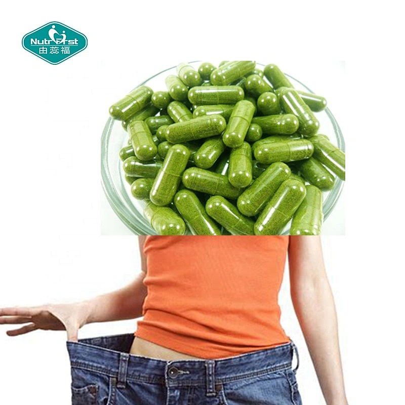 Etiqueta privada Non GMO Control de peso Superfood Antioxidant Moringa Oleifera Extracto Cápsulas vegetarianas